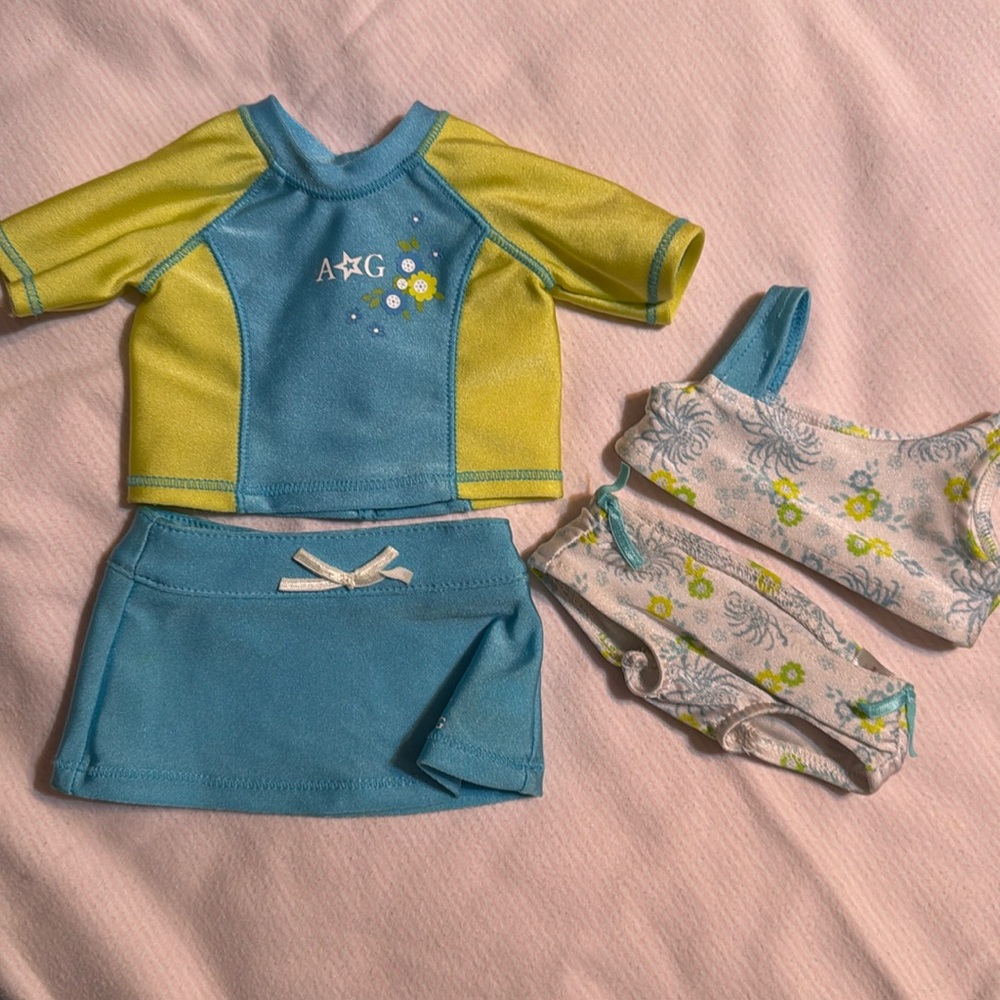 American girl swimsuit set
